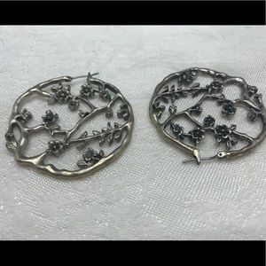 Oriental Garden dangle earrings